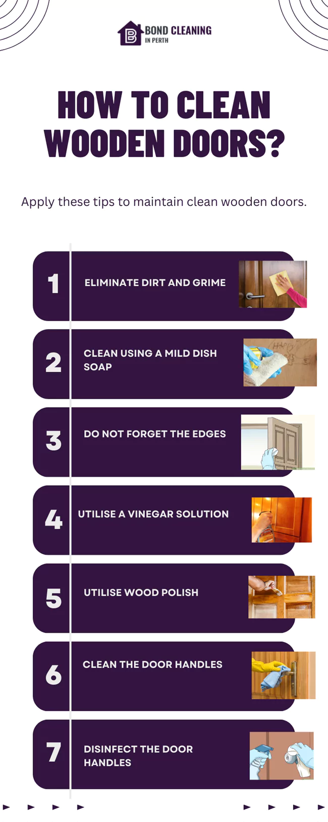 great tips to clean wooden doors perfectly