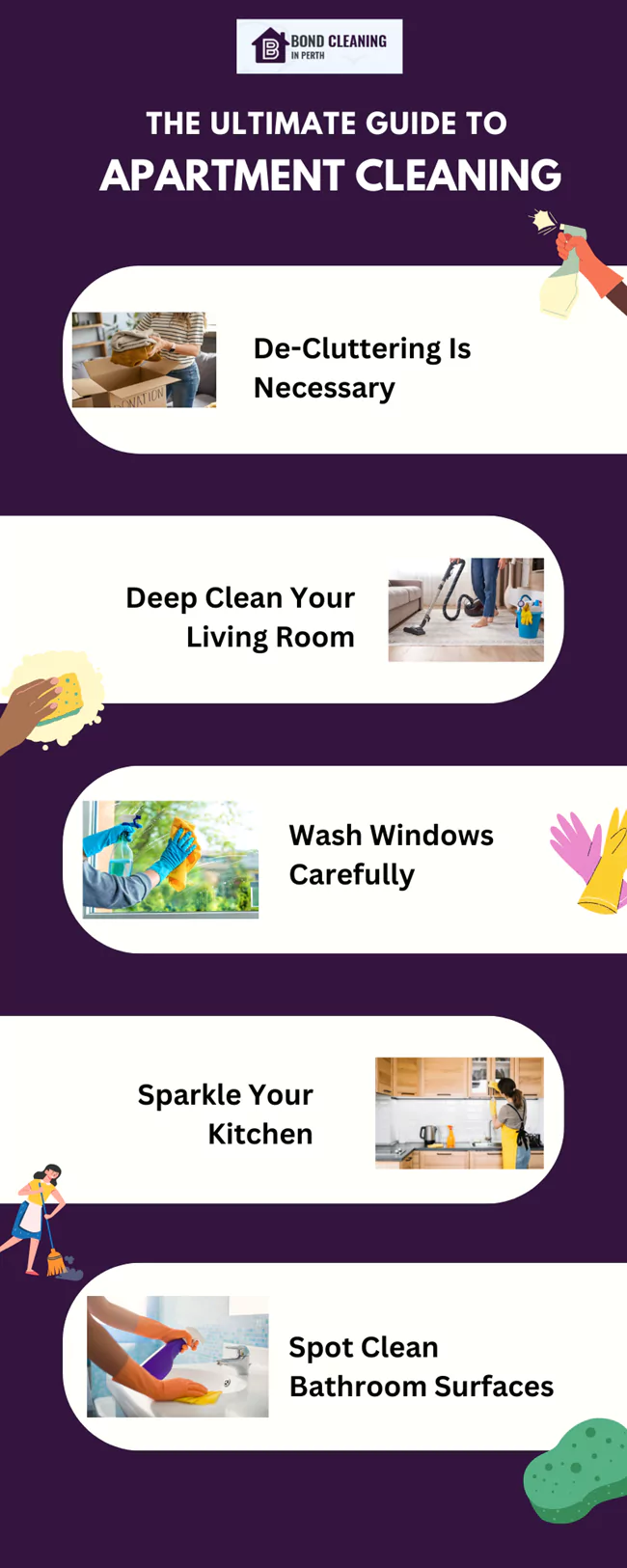 complete guide to apartment cleaning