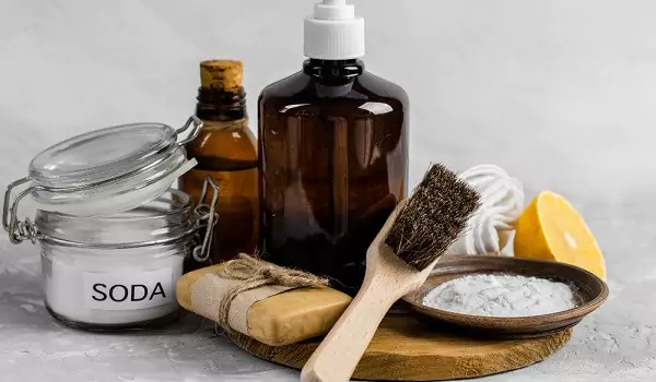 natural tile cleaners in a single frame