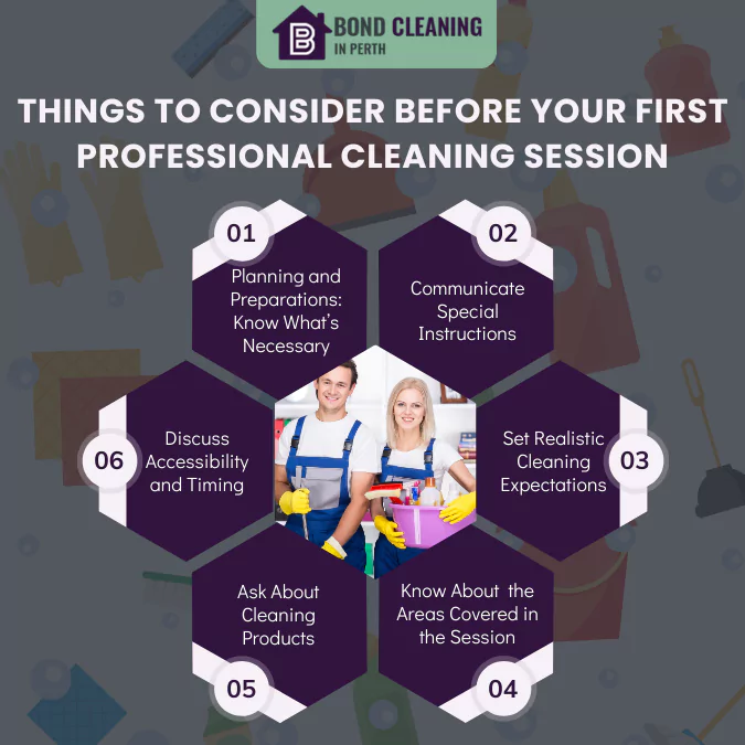 what you should consider before your first cleaning session with professionals
