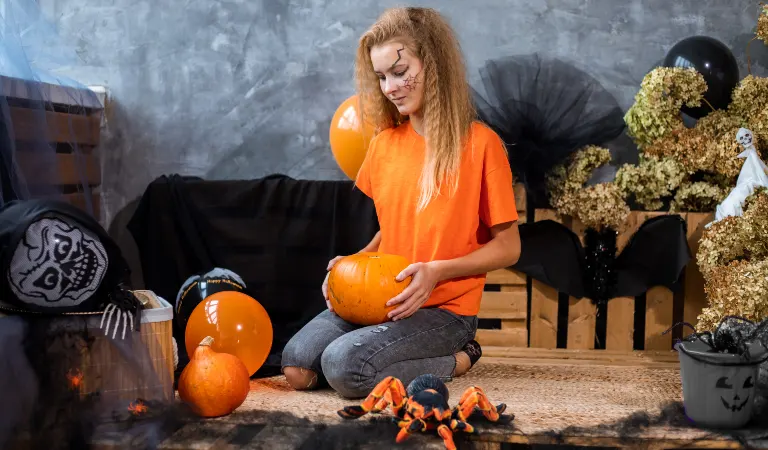 Clean Halloween Party Mess