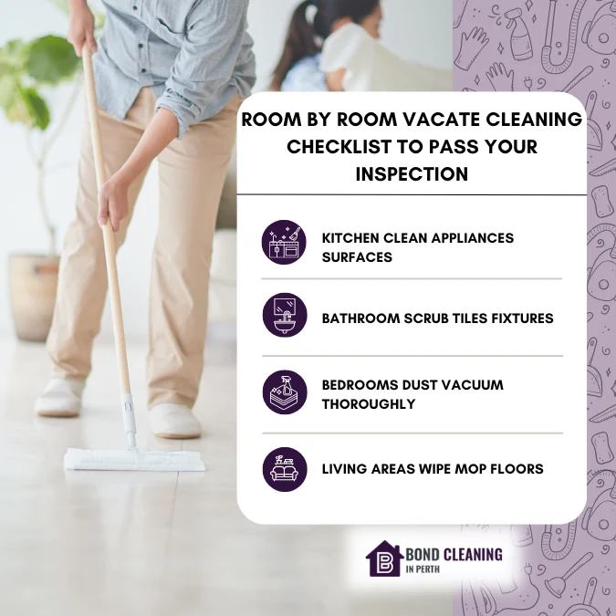 Room by Room Vacate Cleaning Checklist To Pass Your Inspection