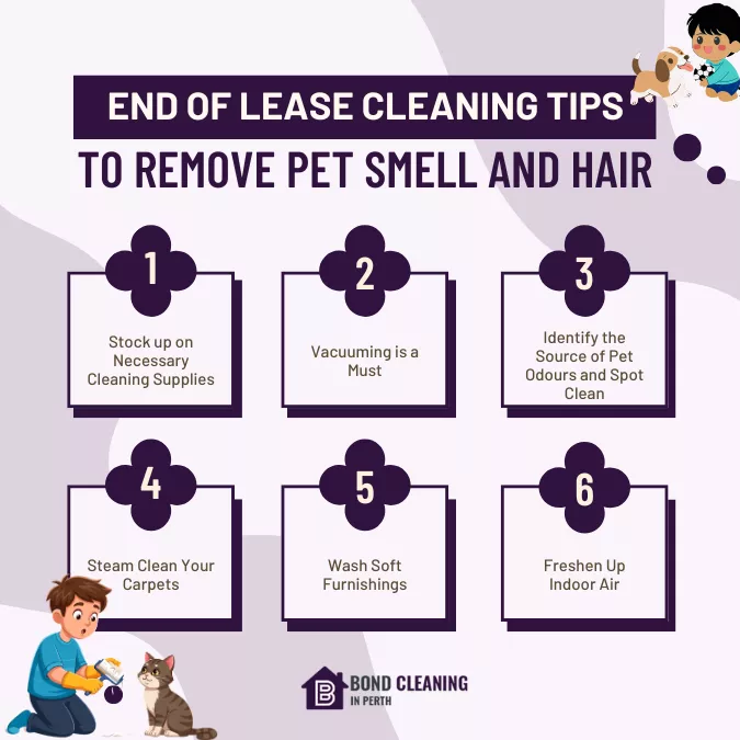 End of Lease Cleaning Tips to Remove Pet Smell and Hair