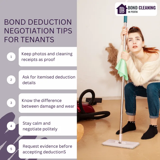 Bond Deduction Negotiation Tips for Tenants